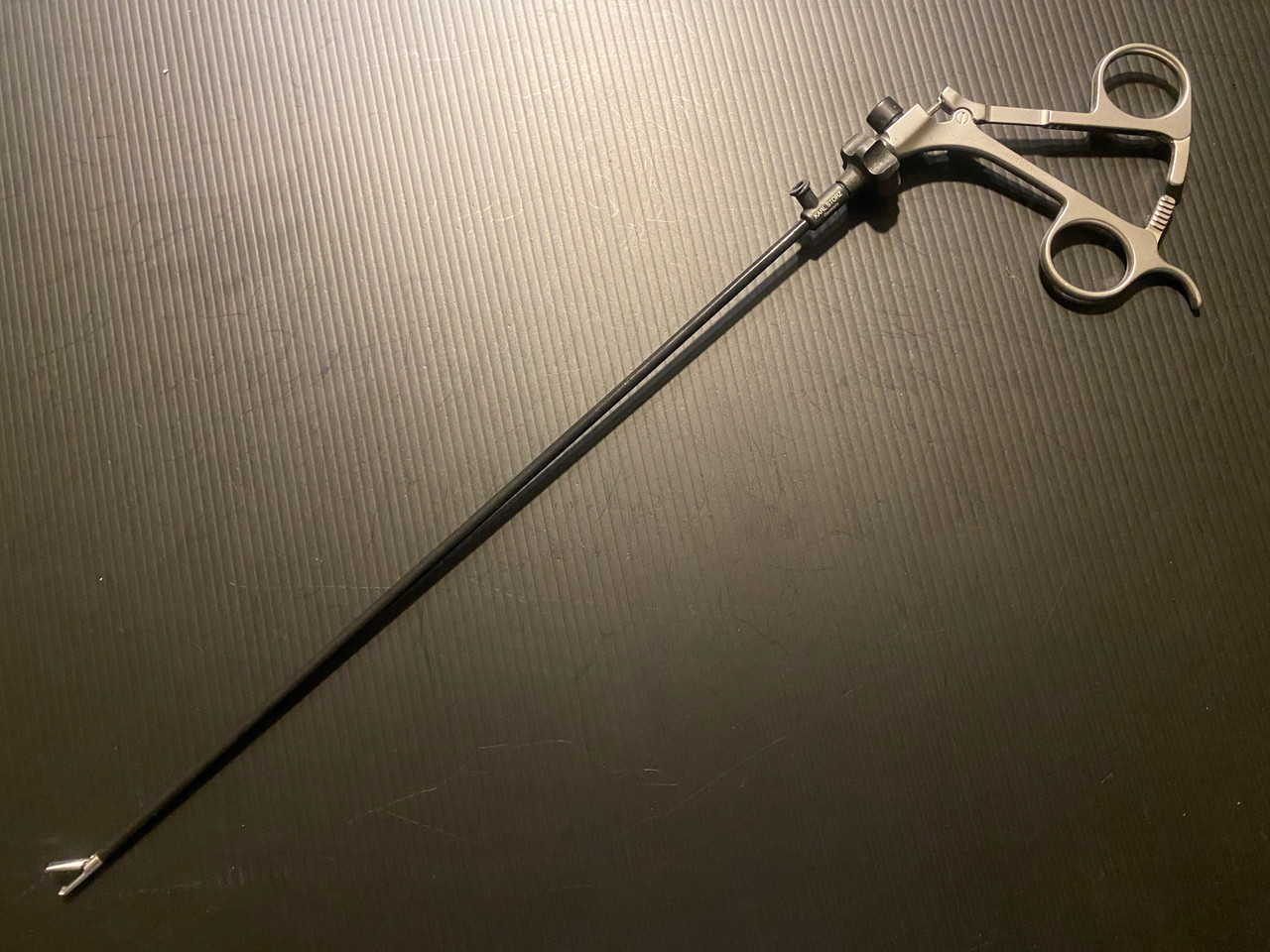 Storz 33333MG Clickline Laparoscopic "Tiger Jaw" Grasping Forceps, 5mm X 36cm