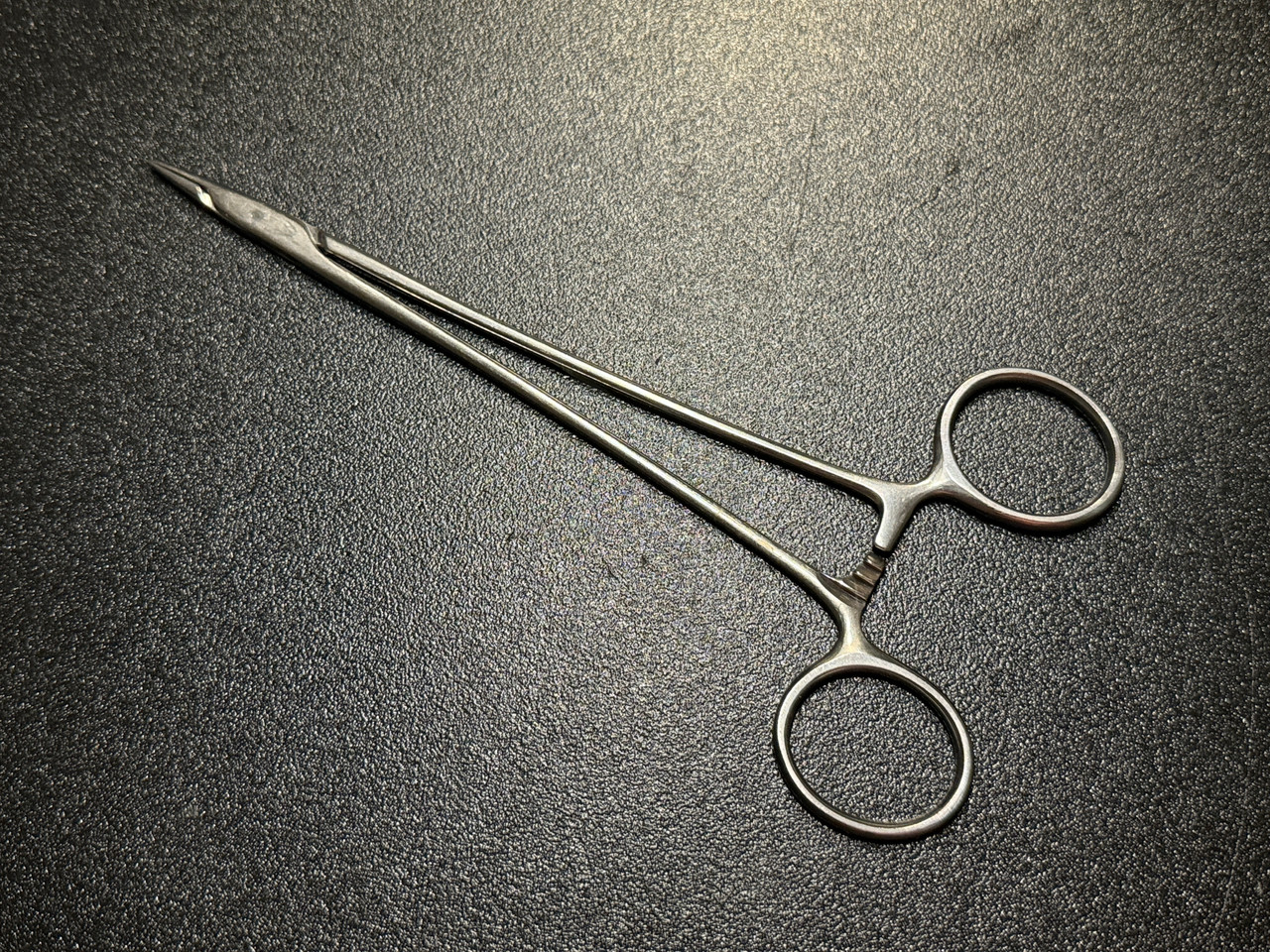 Scanlan 6006-32 Micro Needle Holder, Diamond Dust Jaws, 7.25