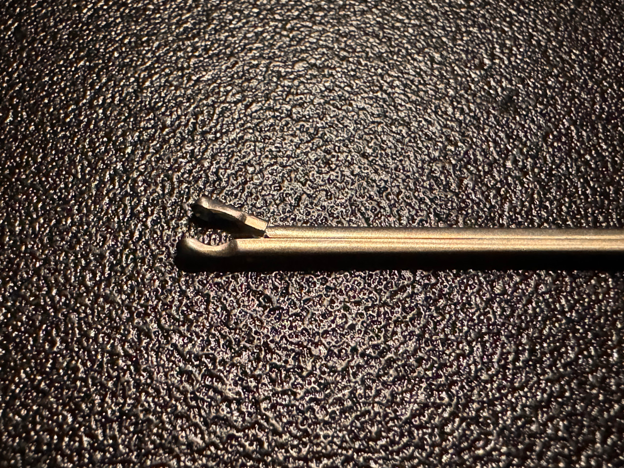 Jaw photo of V. Mueller NL3785-026 Rhoton Cup Forceps, STR, 2mm Cup