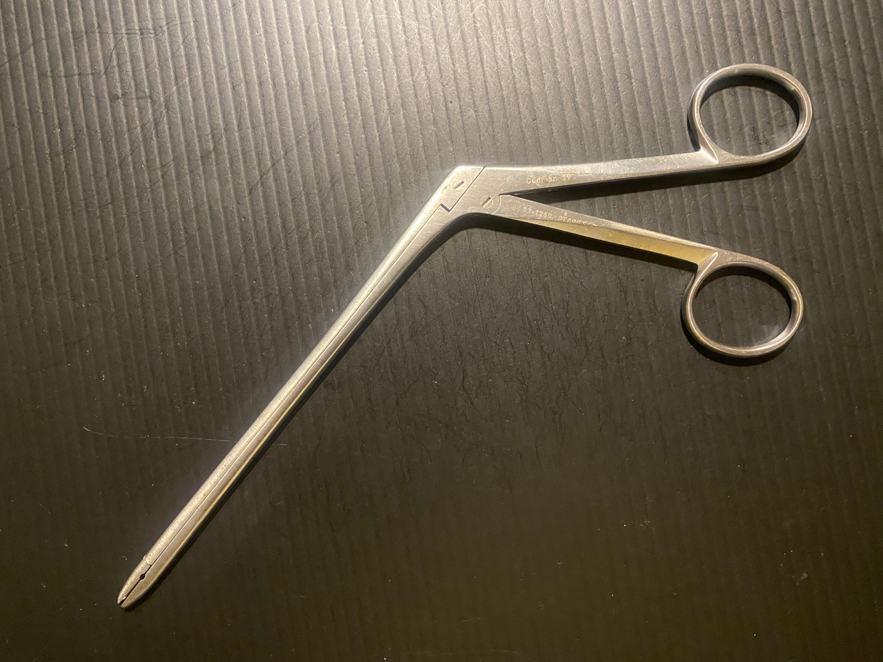 Codman 53-1250 Delicate IVD Rongeur, STR, 3mm X 10mm, 6