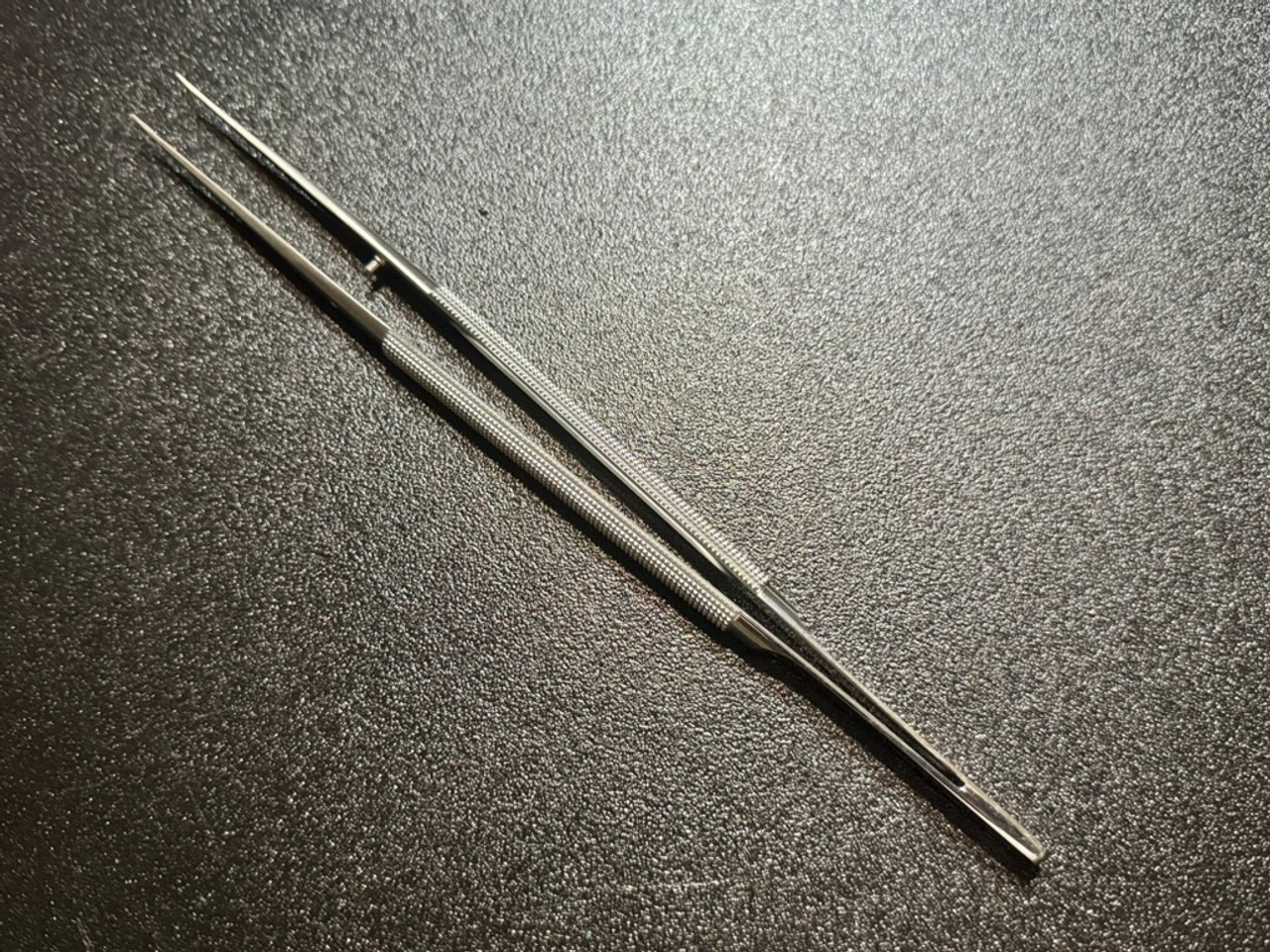 Top photo of Millennium 7-44263 Micro Vascular Forceps, CVD, Diamond Dust Jaws, 8.5" Top photo of Millennium 7-44263 Micro Vascular Forceps, CVD, Diamond Dust Jaws, 8.5"