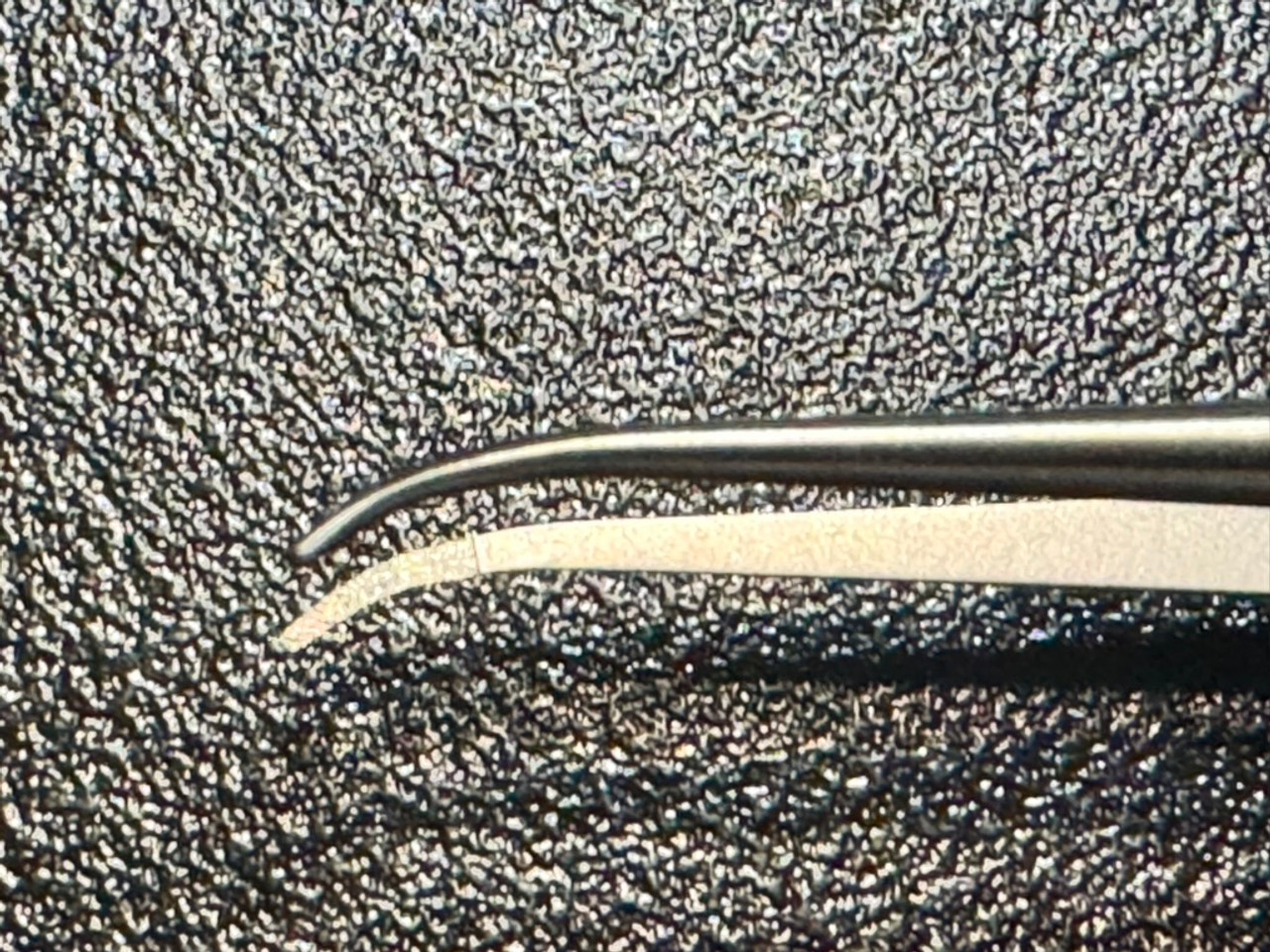 Jaw photo of Millennium 7-44263 Micro Vascular Forceps, CVD, Diamond Dust Jaws, 8.5" Jaw photo of Millennium 7-44263 Micro Vascular Forceps, CVD, Diamond Dust Jaws, 8.5"