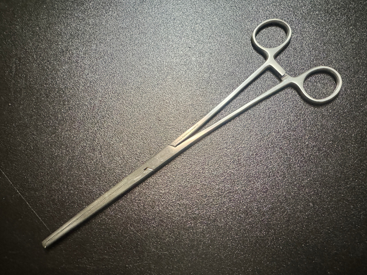 Photo of V. Mueller SU2806 Rochester-Ochsner Forceps, 1 X 2 Teeth, 10"