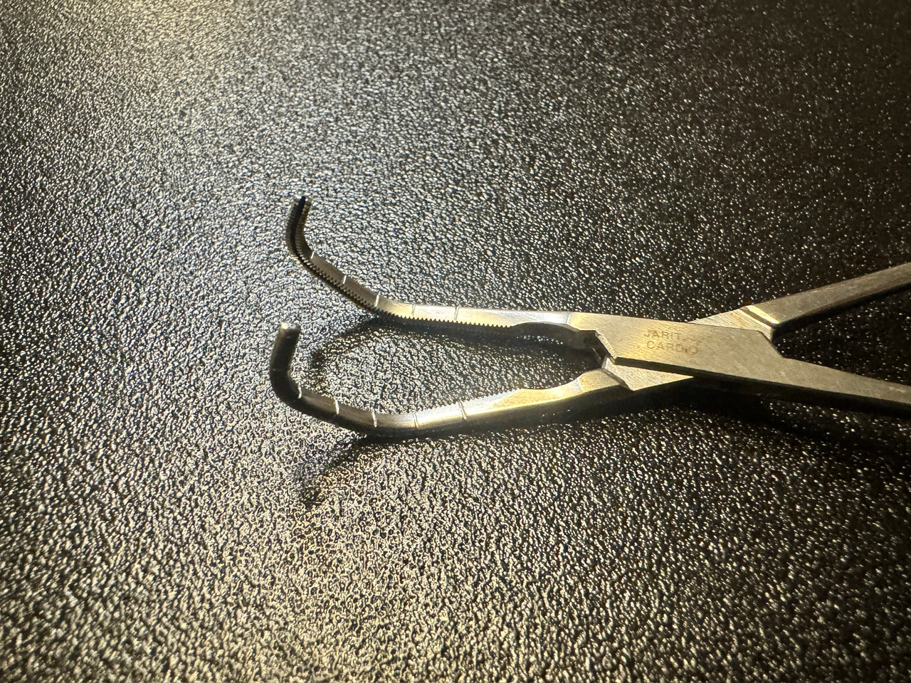 Jaw photo of Jarit 320-415 Cooley Satinsky Clamp, 5.5"