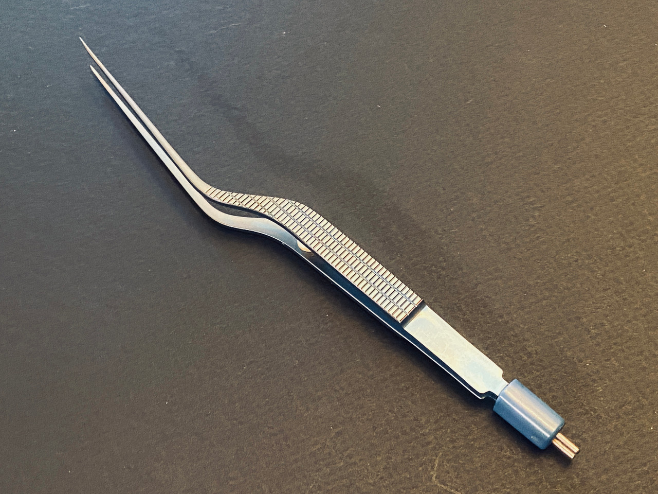 Codman 80-1558 MALIS Titanium Bayonet Bipolar Forceps, STR, Fine