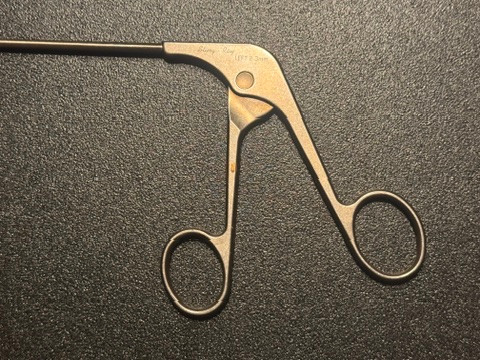 Handle photo of Acufex 012059 Arthroscopic Stingray Basket Punch, Backbiter, Left