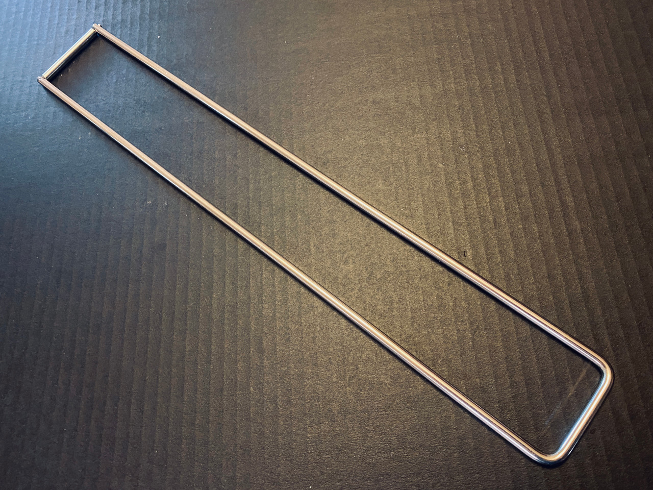 Bottom photo of Instrument Stringer w/ Side Pin, Stainless Steel, 18" X 2.5"