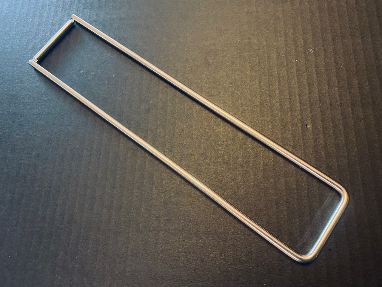 Bottom photo of Instrument Stringer w/ Side Pin, Stainless Steel, 12" X 2.5"