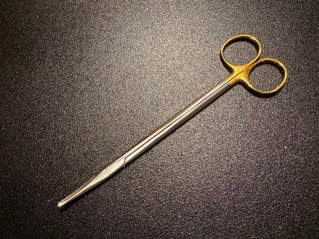 Photo of Aesculap BC263R Durotip TC Metzenbaum Scissors, CVD, 7"