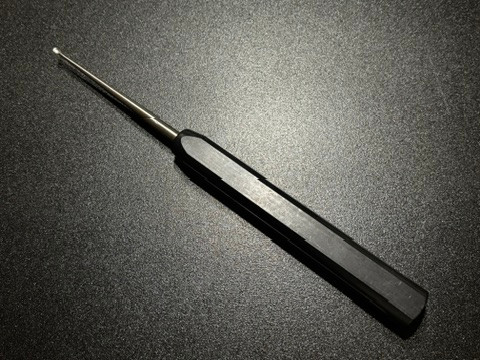 Handle photo of Life Instruments 710-1502-0 Long Handle Spinal Curette, STR, #2, 15"