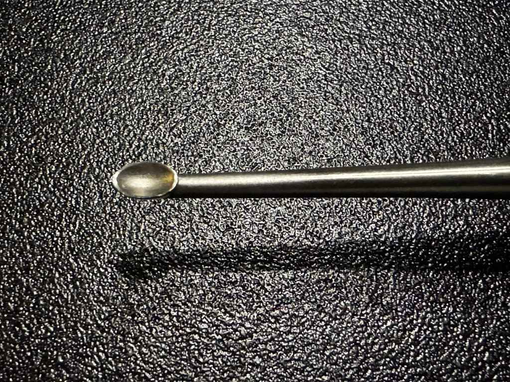 Cup photo of Life Instruments 710-1501-0 Long Spinal Handled Curette, STR, #1, 15"