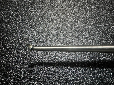 Cup photo of Life Instruments 710-1530-1 Long Handled Spinal Curette, ANG, Size 3/0, 15"