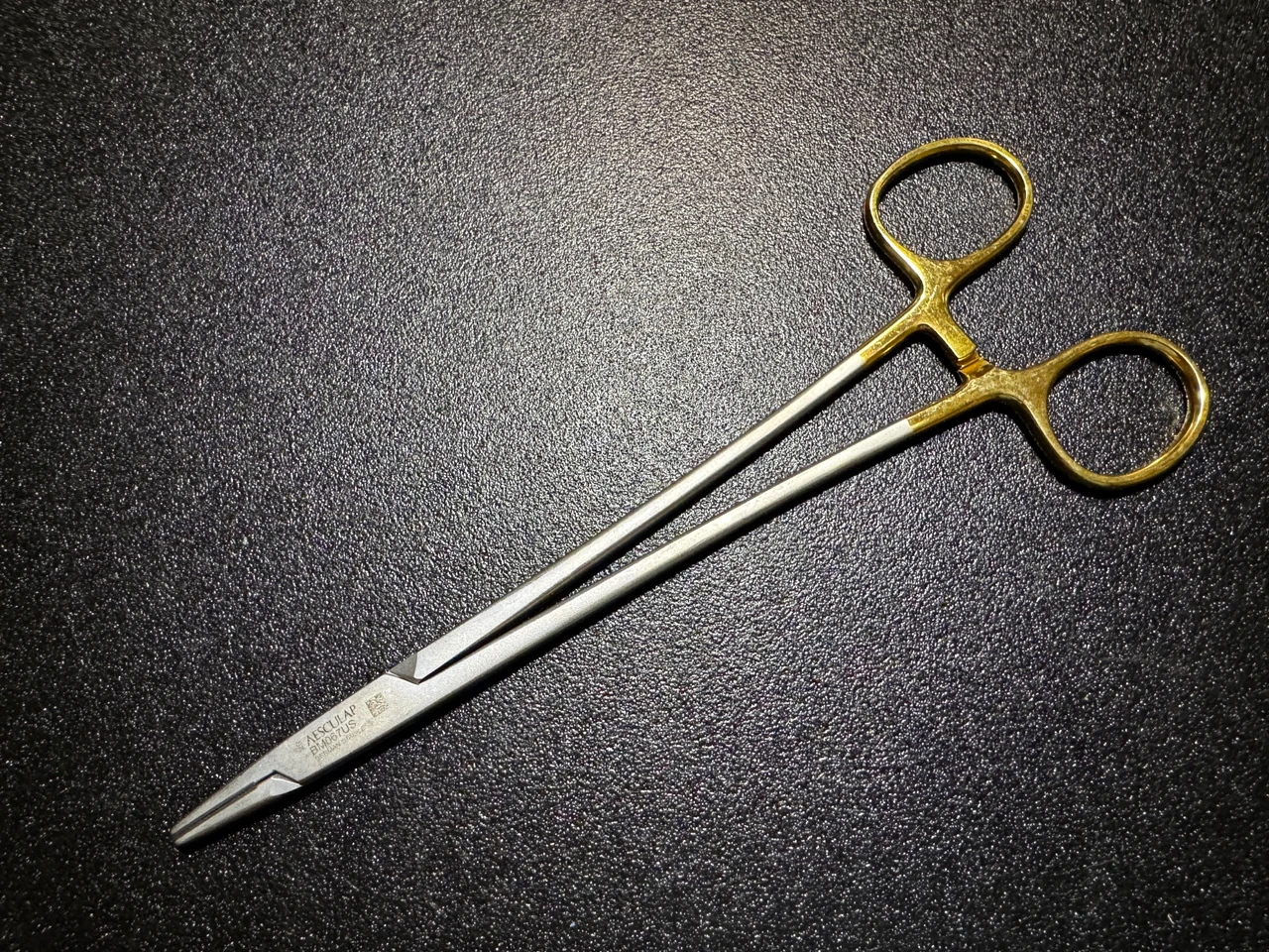 Photo of Aesculap BM067R Mayo-Hegar Needle Holder, TC, 8"