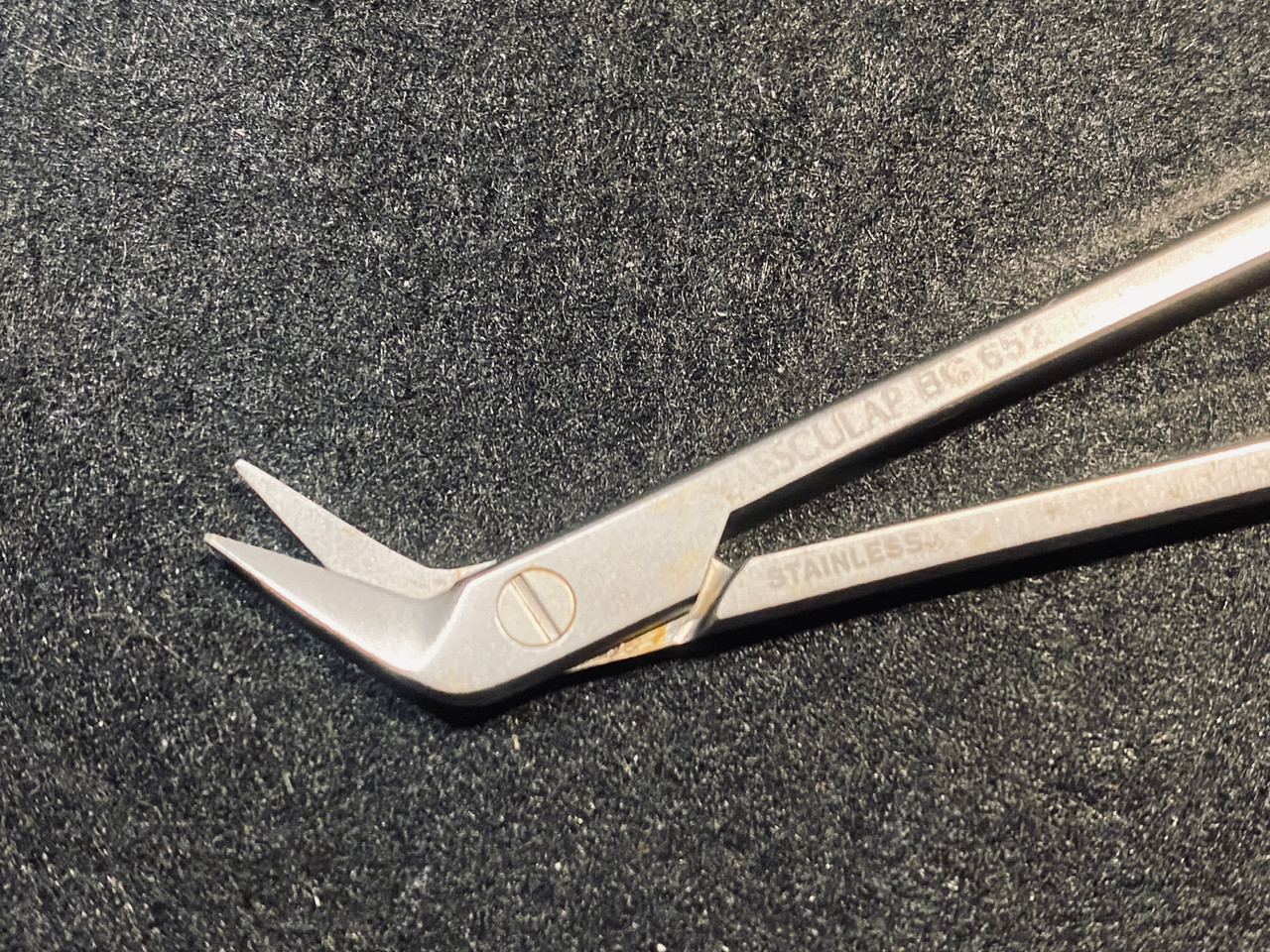 Aesculap BC652R Potts Smith Vessel Scissors, ANG 60°, 7