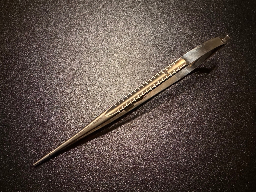 V. Mueller CH06100 Jacobson Micro Needle Holder, Diamond Jaw, STR