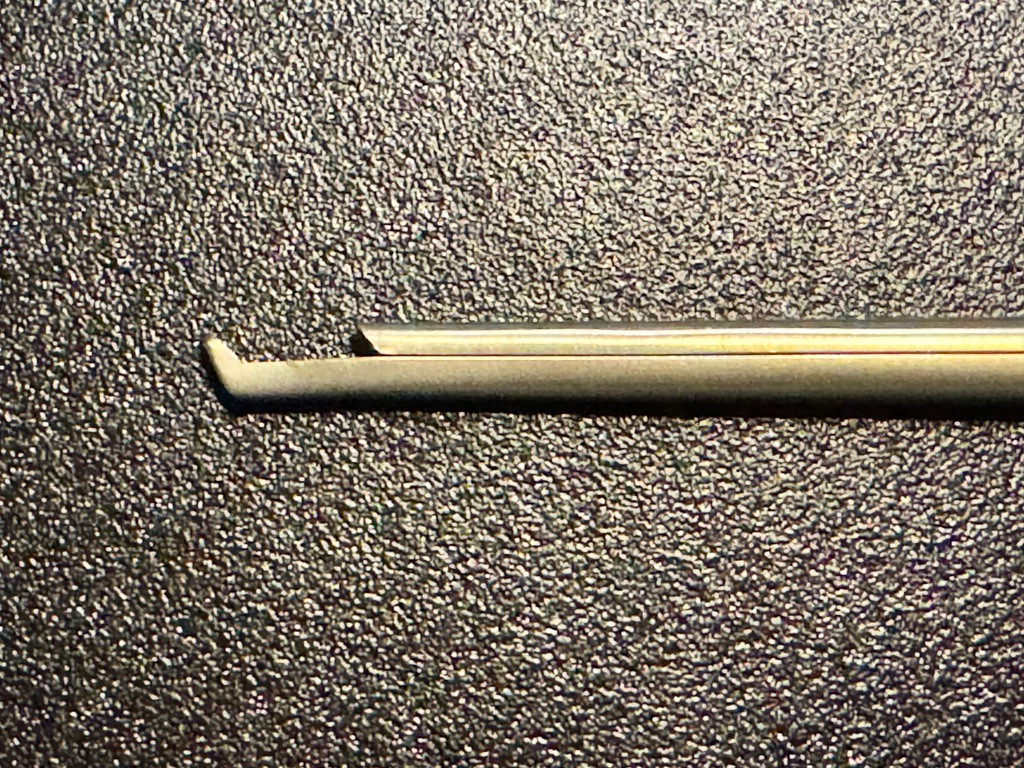 Jaw photo of Redmond RB5963 Ultra-Coat Micro Kerrison Rongeur, 3mm, 40° Up, 9"