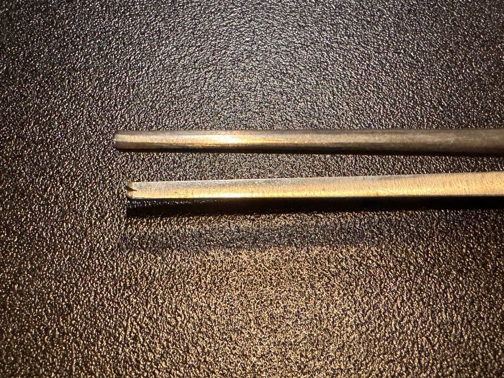 Jaw photo of V. Mueller SU2337 Tissue Forceps, 1 X 2 Teeth, 10"