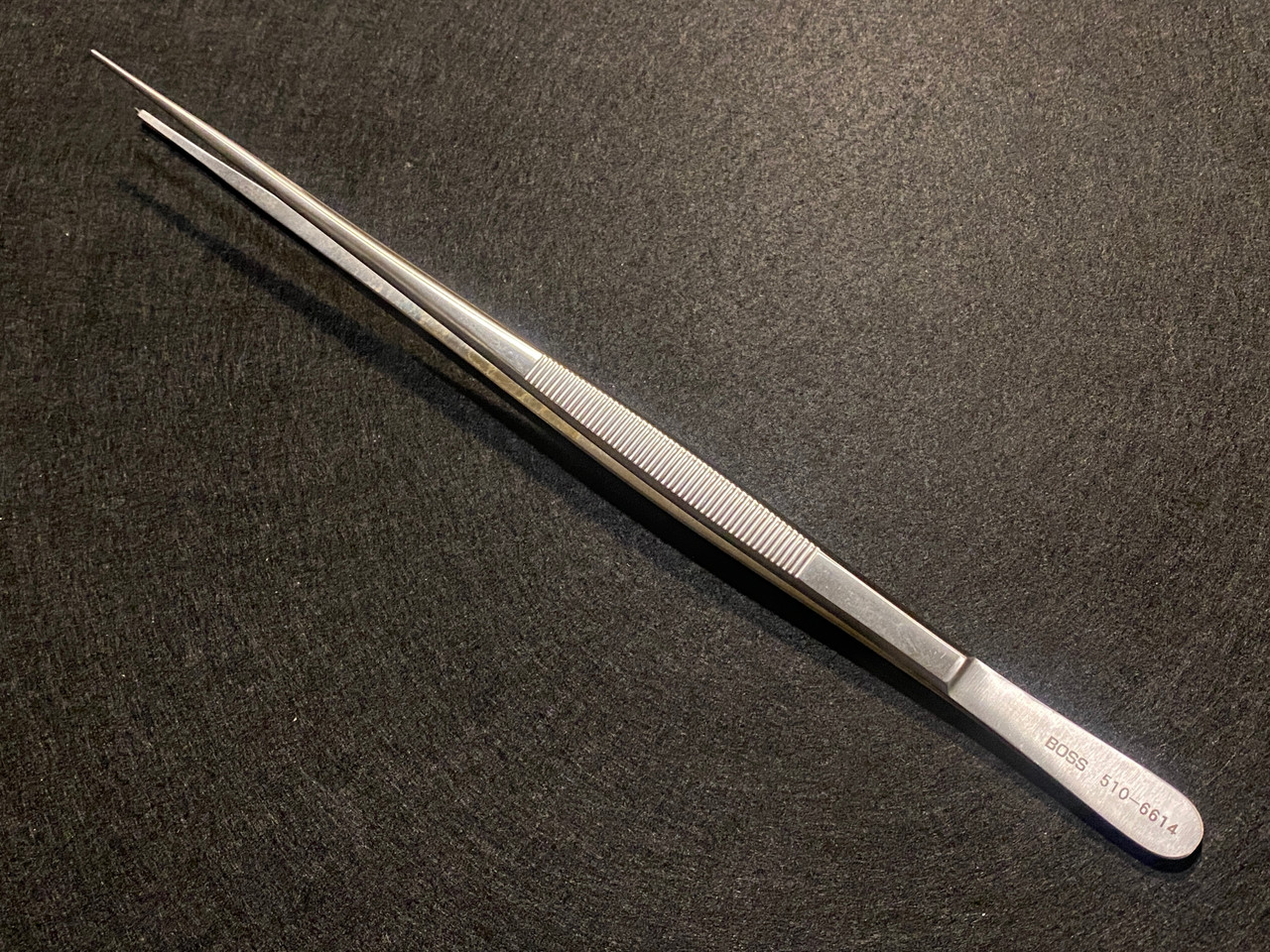 Handle photo of BOSS 10-6614 Potts Smith Tissue Forceps, 1 X 2 Teeth, 12"