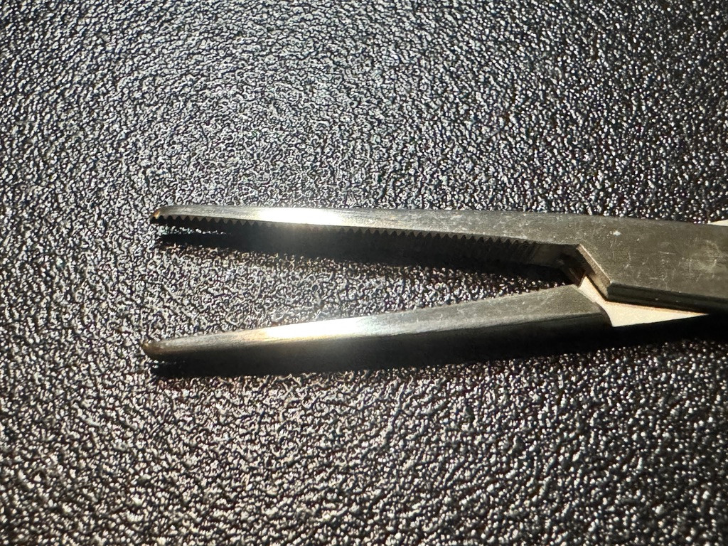 Jaw photo of Pilling 182050 Crile Hemostat Forceps, STR, 5.75"