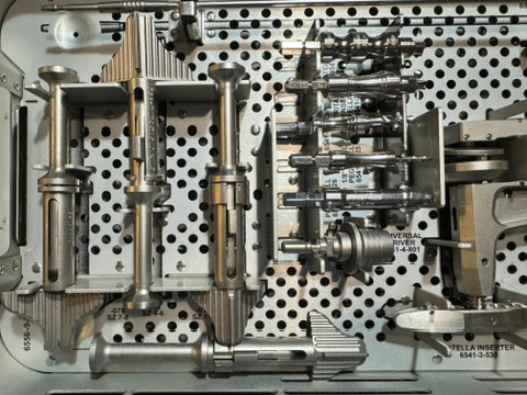 Top left photo of Stryker Triathlon AS-1 Cementless Total Knee Instrument Set