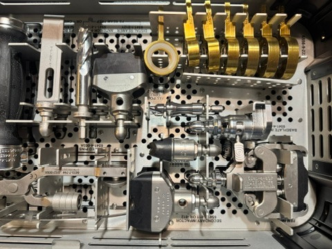 Bottom right photo of Stryker Triathlon AS-1 Cementless Total Knee Instrument Set