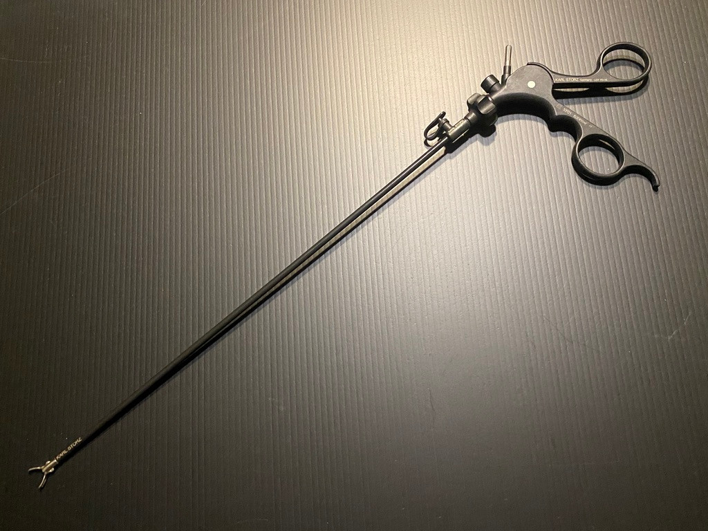 Storz 33321K Clickline Laparoscopic Fenestrated Grasping Forceps