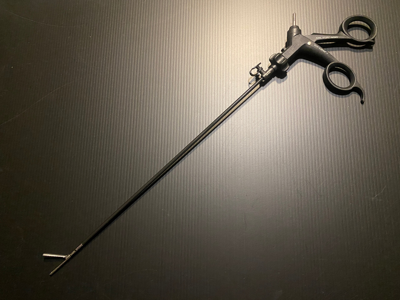 冨安専用 Storz 33351LF Clickline Laparoscopic Grasping Forceps, 5mm X36cm