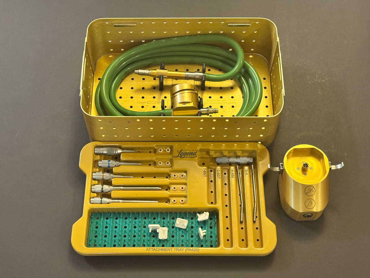 「ゴールドディスク」 Medtronic V04 Midas Rex Legend Gold Pneumatic Drill Set