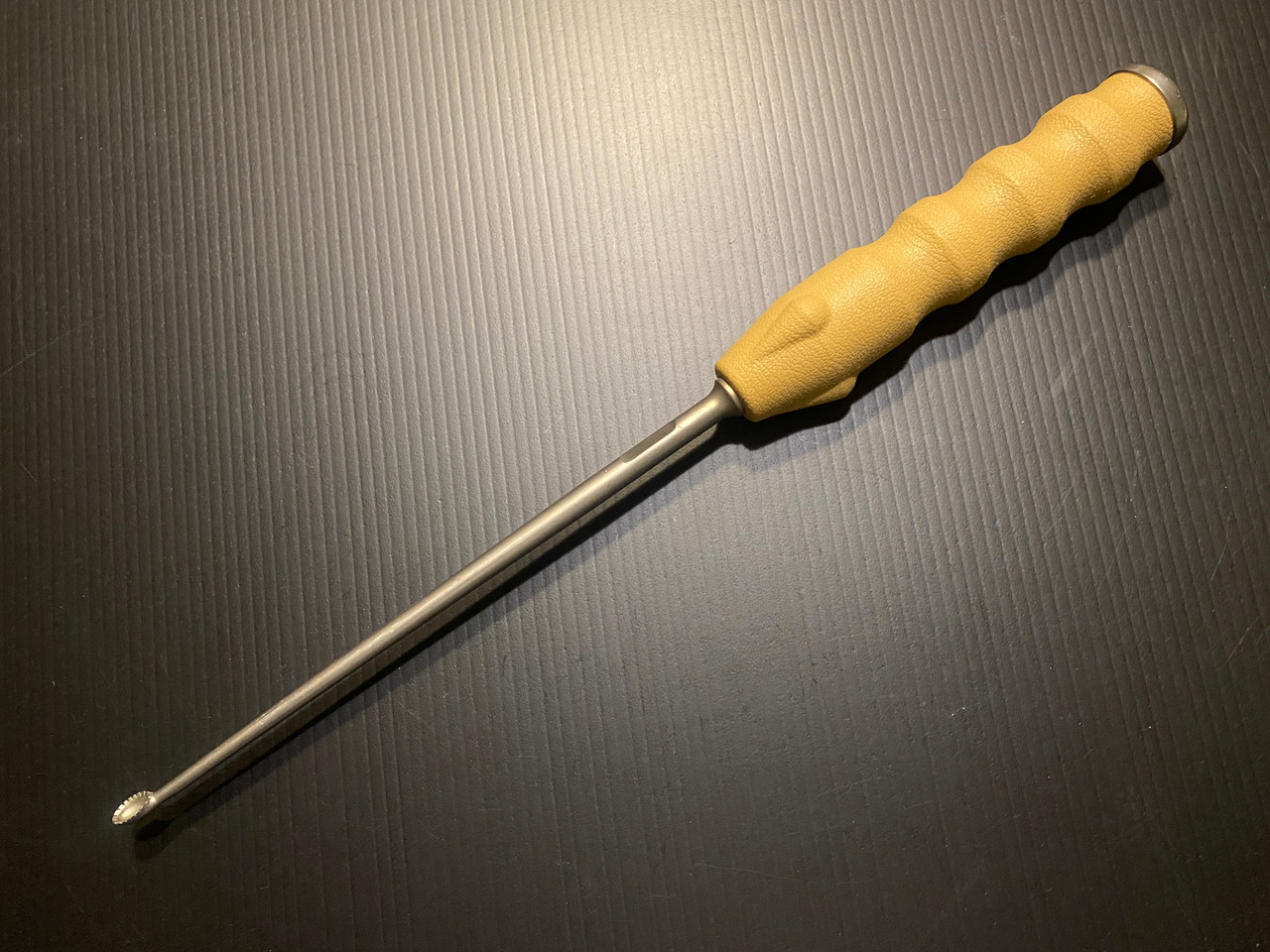 here’s SPINAL SINGLE PIERCE Titan Spine 4200-1016 Serrated Spinal Curette, STR For Sale