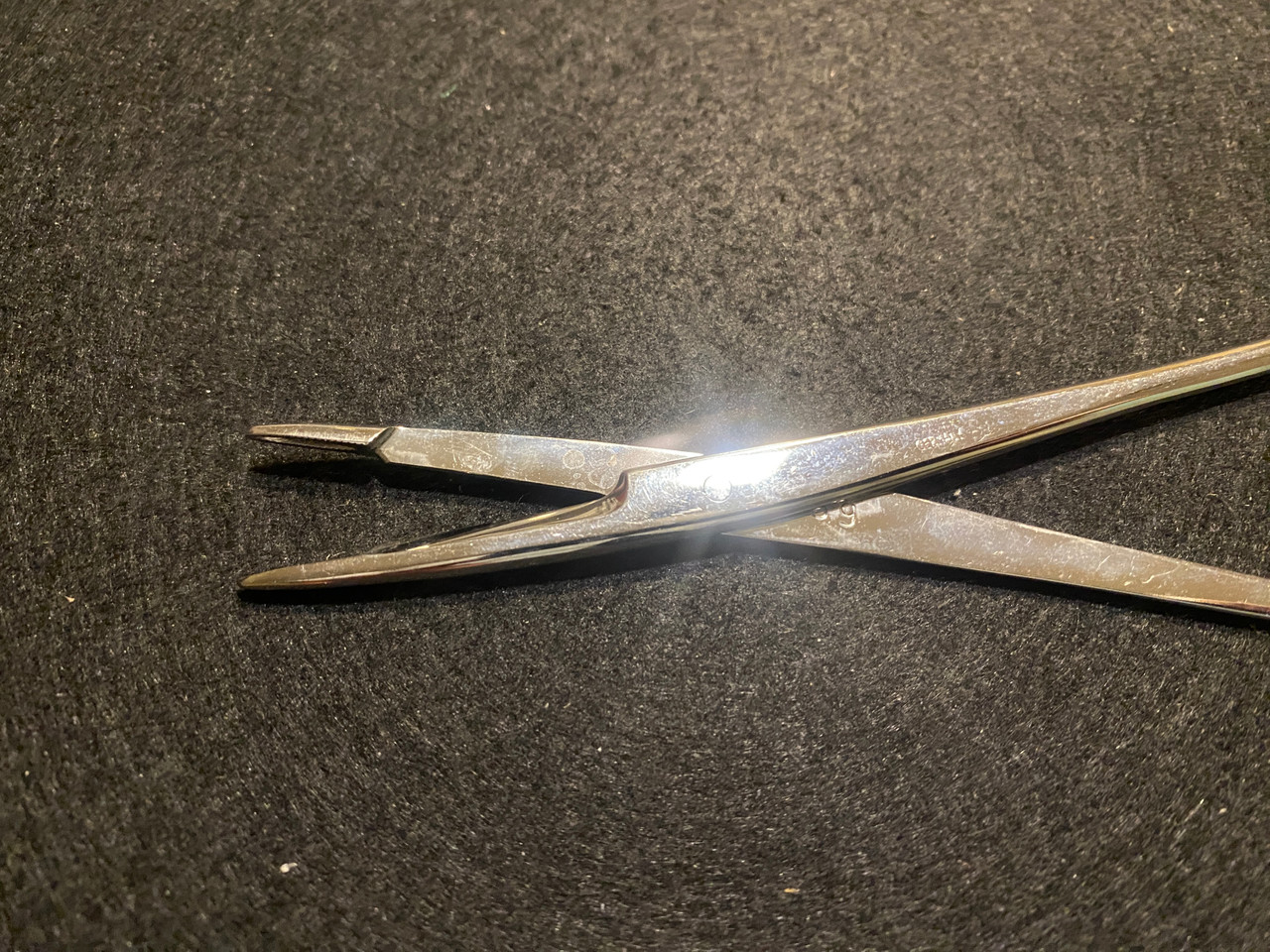 Jaw photo of Sklar 20-2775 Olsen- Hegar Needle Holder, 7"