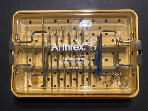 Agfaジレッテ／COLOR-AGNAR 45mmf3.5付【実写確認整備品】 Arthrex AR-5025S Bio-Compression Screw Instrument Set