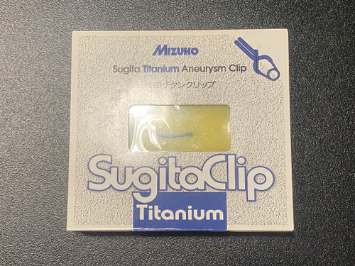 Mizuho 07-934-50 SugitaClip Standard Aneurysm Clip, No 50