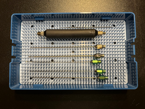 Photo of Byron COLEMAN Fat Microinjection Infiltration Cannula Liposuction Set Photo of Byron COLEMAN Fat Microinjection Infiltration Cannula Liposuction Set