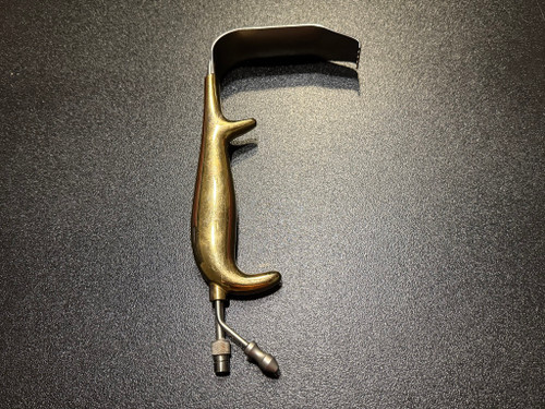 Handle photo of Snowden-Pencer 88-1086 Tebbetts Fiber Optic Retractor, 9cm X 30mm Handle photo of Snowden-Pencer 88-1086 Tebbetts Fiber Optic Retractor, 9cm X 30mm