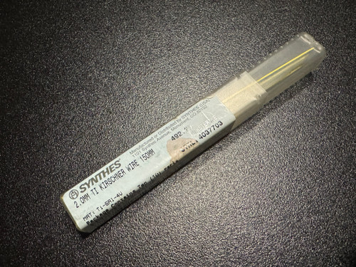 Synthes 492.20 Titanium Kirschner Wire 2mm X 150mm