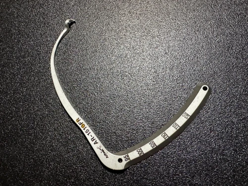 Bottom photo of Arthrex AR-1510FR Footprint Femoral ACL Guide, Right