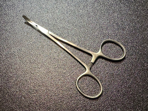 Handle photo of Sklar 17-1550 Halsted Mosquito Forceps, CVD, 5"