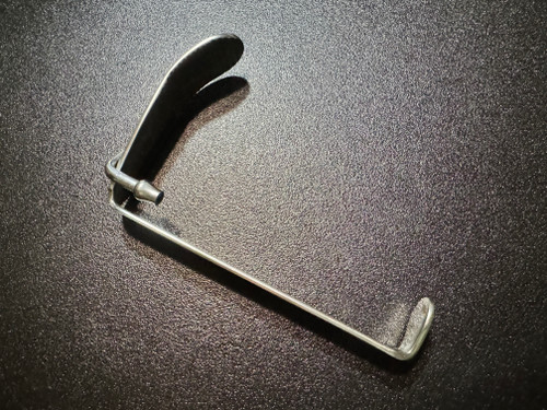 Side photo of Storz N7473 Davis-Crowe Mouth Gag Blade w/ Suction #3.5