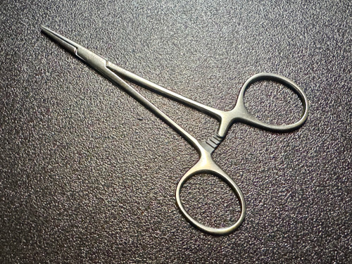 Handle photo of Storz 535012 Halstead Mosquito Forceps, STR, 5"