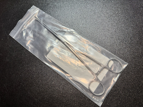 Package photo of V. Mueller SU5019 Babcock Petite Point Tissue Forceps, 9.5" (New)