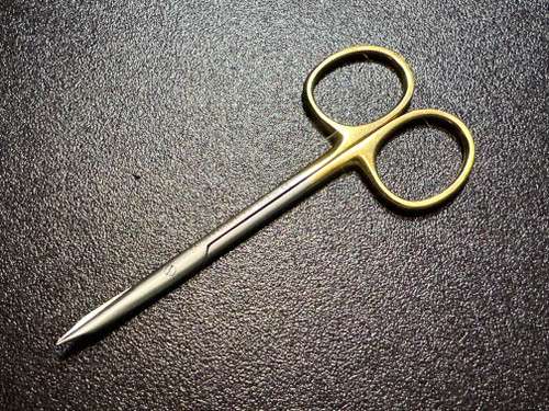 Photo of Snowden-Pencer 32-0709 Diamond Edges Stevens Scissors, CVD, 4.5"