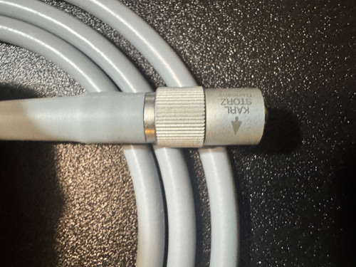 Instrument connector photo of Storz 495UD Bifurcated Fiber Optic Light Cable