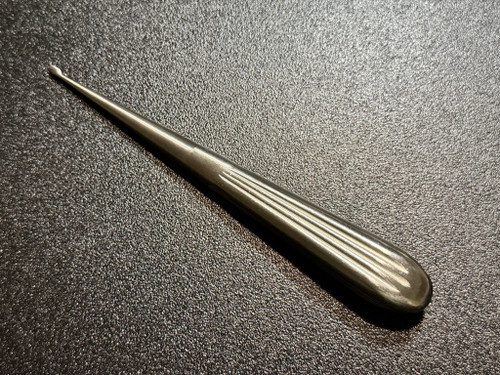 Handle photo of V. Mueller AU6602 SPRATT Mastoid Curette, Size 0, 6.5"