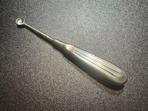 Handle photo of BOSS 70-6918 Brun Spratt Curette, Size 5, 6.25"