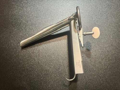 Left side photo of Storz 8588A WEERDA Distending Operating Laryngoscope, Large