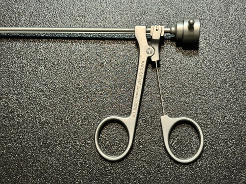 Handle photo of Storz 10378CF Optical Forceps w/Flat Jaws, 2 X 2 Teeth