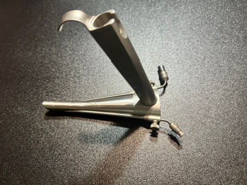 Side photo of Storz 8574 J Benjamin Operating Laryngoscope Set, 15 cm