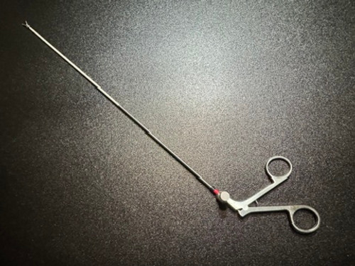 Handle photo of Storz 27290M Nephro Serrated Stone Grasping Forceps, 10.5 FR