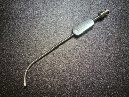 Photo of Symmetry 63-7560 Sinus Suction Cannula, 3mm, Long Curve