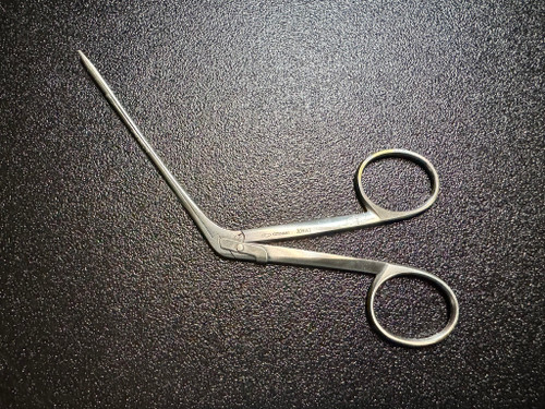 Handle photo of V. Mueller AU6180 Noyes Ear Forceps Handle photo of V. Mueller AU6180 Noyes Ear Forceps